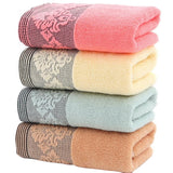 High Absorbent Face Towel Beach Towel For Adults Quick Dry Soft Thick Cotton Solid Bath Towel