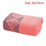 High Absorbent Face Towel Beach Towel For Adults Quick Dry Soft Thick Cotton Solid Bath Towel