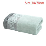 High Absorbent Face Towel Beach Towel For Adults Quick Dry Soft Thick Cotton Solid Bath Towel