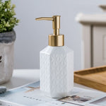 Ceramic Liquid Soap Dispensers 250ml~380ml Emulsion Bottles Latex Bottles Bathroom Accessories Bathroom Set Set Gift