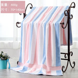 Striped Cotton Bath Towels Large Thick Soft Quick Drying Absorbent Adult Bath Towels Couples Luxury Hotel Bath Towels New MM60YJ