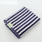 Large Beach and Pool Towel Cabana Stripe 100% Cotton 83cmx33cm Set of 10