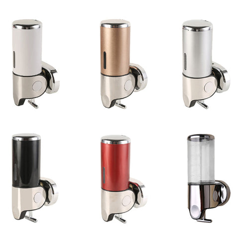 Bathroom Plastic Soap Dispenser Stainless Steel Hand Soap Bottle Shower Gel Soap Box 500ML Liquid Soap Dispensers