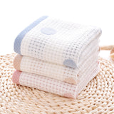 3pcs/lot 34X70cm 35X35cm muslin cotton baby bath towel absorbent  kids face towel child bath towel kids washcloth beach towel