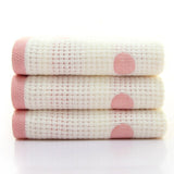 3pcs/lot 34X70cm 35X35cm muslin cotton baby bath towel absorbent  kids face towel child bath towel kids washcloth beach towel